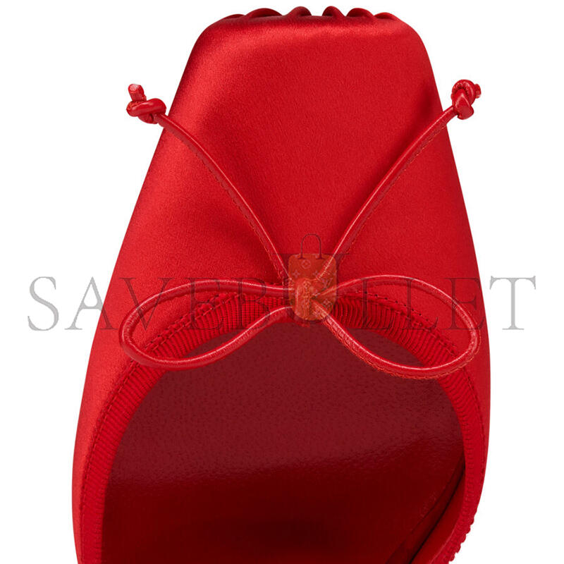 Chr1st1an louboutin cassia lace up 100 mm strappy pumps 1250498r558